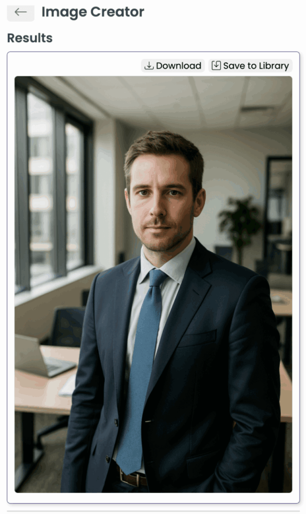 Image Creator Results